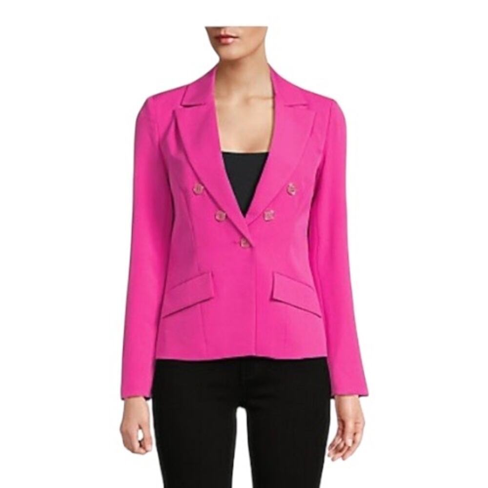 NWT Nanette Lepore Notch Lapel Blazer Pink - Size 8